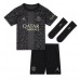 Paris Saint-Germain Manuel Ugarte #4 Replika Babykläder Tredje matchkläder barn 2023-24 Korta ärmar (+ Korta byxor)